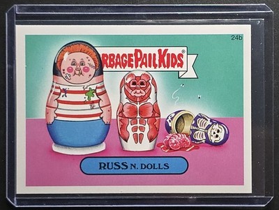 2015 Garbage Pail Kids 30th Anniversary Series Russ N Dolls 24b