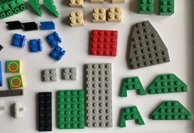 LEGO Star Wars: Watto's Junkyard set 7186, NO MINIFIGS/MANUAL AS-IS 44% complete