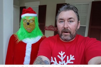 Adam the Woo Red Christmas T-Shirt Adult Medium - More sizes available