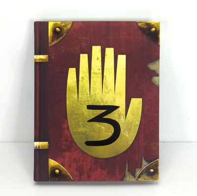 Animated Series Gravity Falls Journal 3 By Alex Hirsh 288pgs Hardcover Book Used