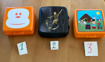 Tupperware Neue Sandwichbox -,, Limitierte Auflage'' je ca.13,8x ca.13,2 cm x 5 c