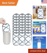 24 Count Refill Cartridges for Zevo Plug-in Lights - Safe Adhesive