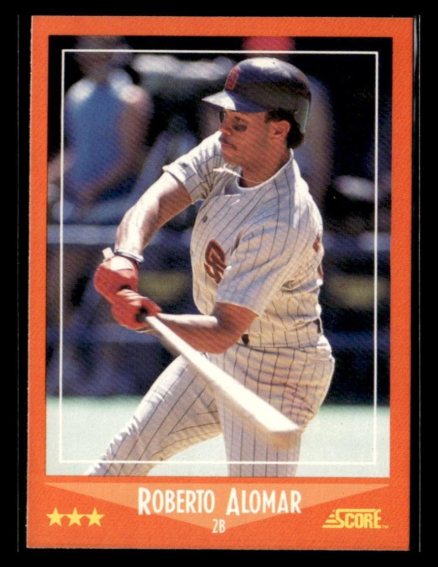 1988 Score Rookie & Traded #105T Roberto Alomar