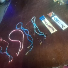 Fashion in View Beaded Eyeglass Cord Necklace 26" Lot