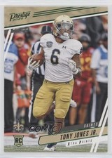 2020 Panini Prestige Rookies Xtra Points Green Tony Jones Jr #293 c4h