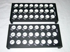 DA 180 Engraved Collet Storage, Rack Holder Stand Set Tray, DA180 180DA  #2CD2T8
