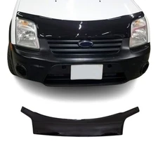Front Bug Shield Hood Deflector Guard for Ford Transit Connect 2002-2009 Black