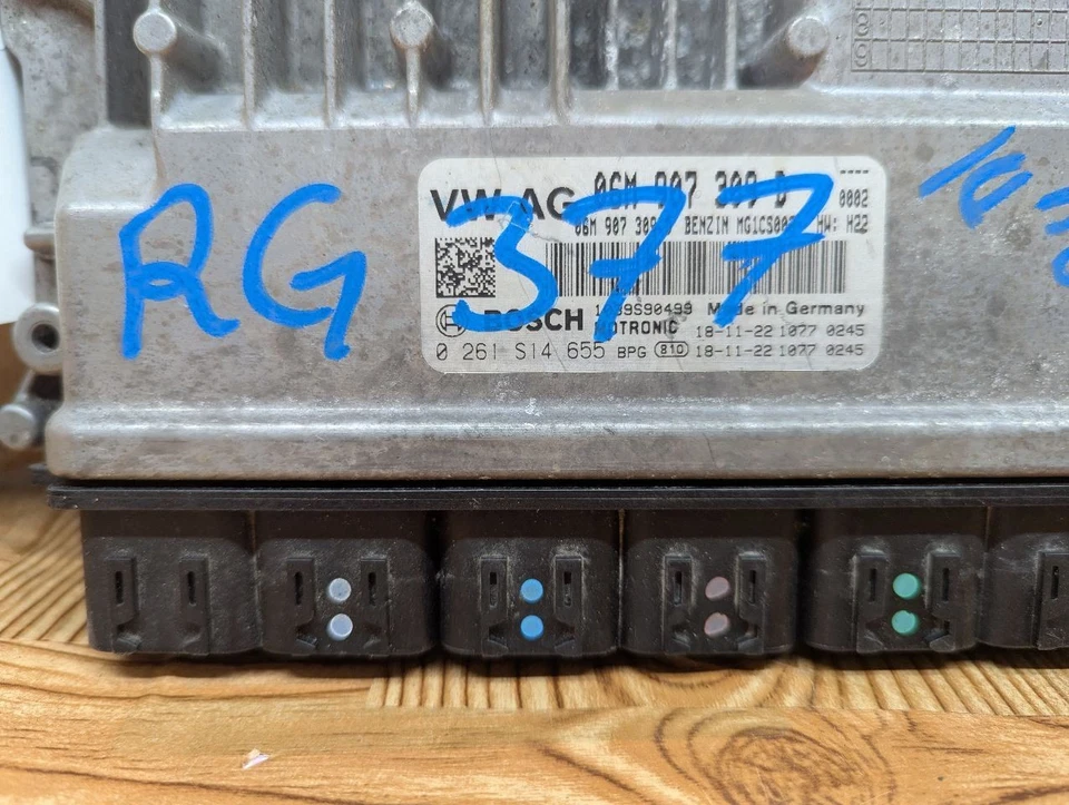 Módulo de control electrónico ECM del motor 3,0 L compatible con 19 AUDI S5, 06M907309D Foto 3 de 4