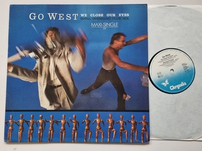Go West - We Close Our Eyes (Total Overhang Club Mix) 12'' Vinyl Maxi Europe