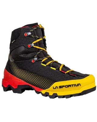 - La Sportiva Aequilibrium ST GTX Gore-Tex Scarponi Alpinismo Uomo, Nero/Giallo - Imagen 1 de 4