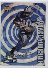 1996 Topps Stadium Club Brace Yourself Barry Sanders #BY10 HOF 5xh