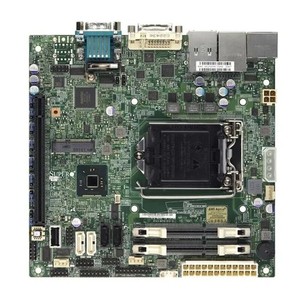 For   X10SLV-Q Server Motherboard Single Socket H3 DDR3 Mini-ITX Tested #T6
