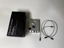 Chord Hugo 2 DAC Amp -Silver-Excellent Condition-US Seller-Original