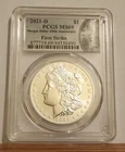 2021-D Morgan Dollar PCGS MS69 First Strike 100th Anniversary Label