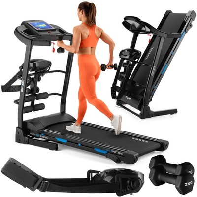 Gymtek  Laufband Walking Pad Treadmill 16 km/h 12 Programme Massagegürtel