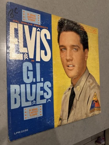 Elvis Presley – G.I. Blues LP RCA Victor LPM-2256 Mono Soundtrack Vintage