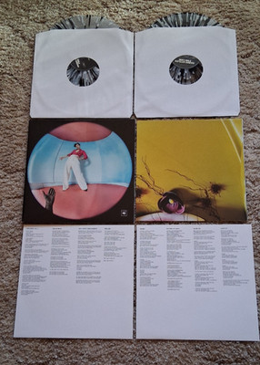 HARRY STYLES Fine Line Limited Edition Black/White Splatter Vinyl 2 LP w/Poster