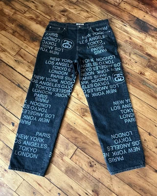 Stussy Regular Size Jeans for Men for sale | eBay