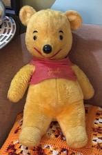 1964 Winnie The Pooh Plush Teddy Bear Gund J. Swedlin Stuffed Animal Disney 23
