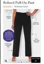 Catherine's Suprema Collection Petite 1XWP 18/20 PullOn Pants 5PR AVAILABLE EUC