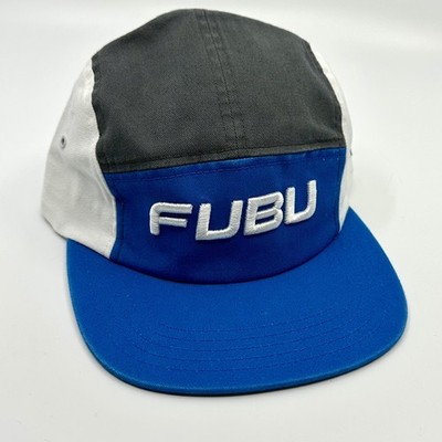 FUBU 5 Panel Colorblock Adjustable Sport Cap Hat Size OS, New