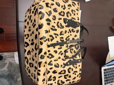 COACH City Tote Leopard Print Bag F36658 Large Shoulder Tote + Dust Bag