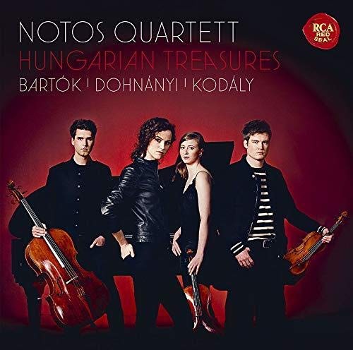 Notos Quartett Hungarian Treasures Collection of works by Bartok, Dohnanyi CD