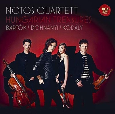 Notos Quartett Hungarian Treasures Collection of works by Bartok, Dohnanyi CD