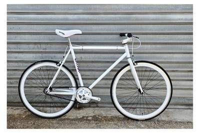 EXTRA+ Strada Black White Fahrrad Fixed Scatto Fisso Single Speed