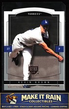 Kevin Brown 2004 SkyBox LE #78 New York Yankees Baseball