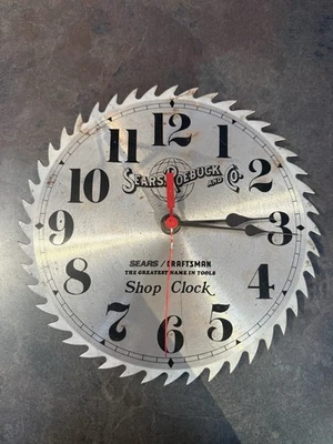 Craftsman Saw Blade Clock for sale | eBay