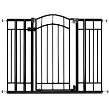 Ingenuity The Doorway 48W Series Pet and Baby Gate - Black