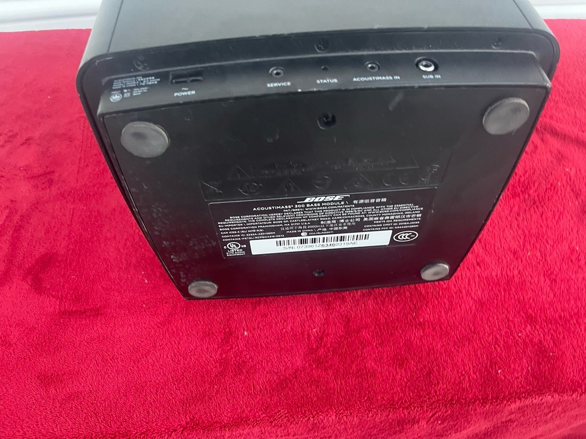 Bose Acoustimass 300 Bass Module. UNTESTED, Tested To Power On. | eBay