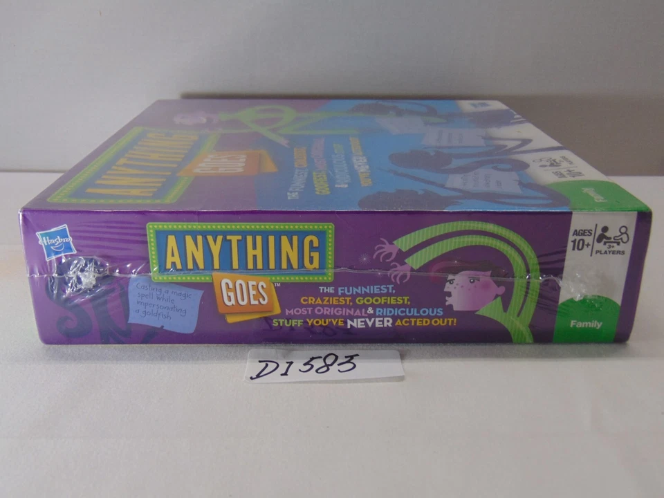 NEW SEALED Anything Goes Family board game Hasbro ages 10+ players 3+ 2010 - Image 4 of 4