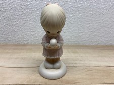 Vtg 1990 Enesco Precious Moments Always In His Care Porcelain Figurine