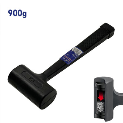 Gummihammer Rückschlagfrei Schonhammer Hammer Ausbeulhammer Kunststofhammer 900g