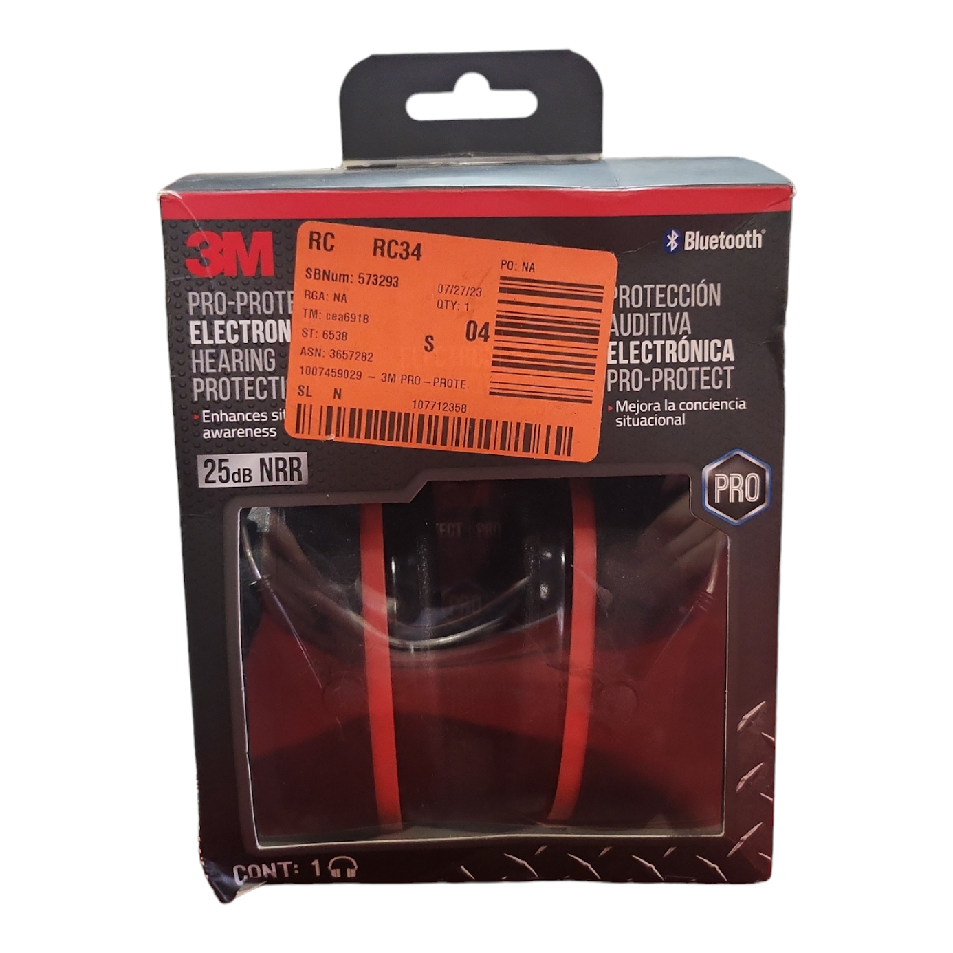 3 ProProtect 90545SIOC - Protector auditivo inalábrico de gel con