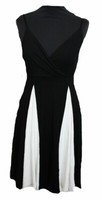 Damen Kleid Damenkleid TrÄGerkleid Weiss Schwarz Lascana Gr. 38 Neu