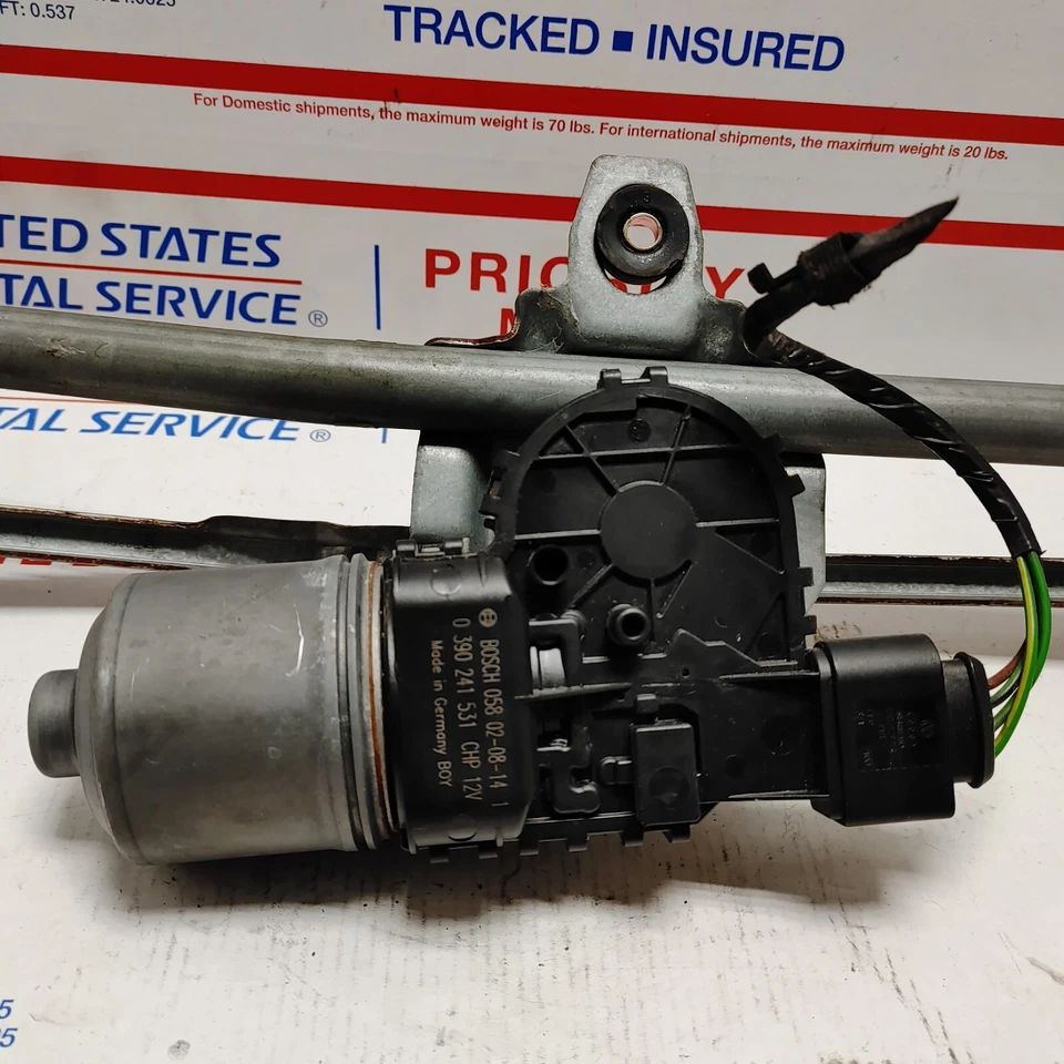 Transmisión limpiaparabrisas VW GOLF 99-05 con motor 1J0 955 325 A OEM Foto 3 de 4