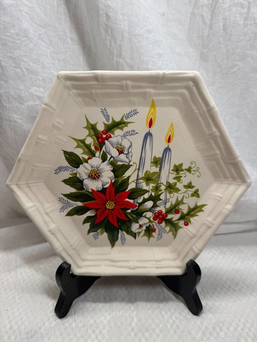 VTG 1976 Duncan Enterprises? poinsettia dishes **MULTI ITMS** - Picture 6 of 28
