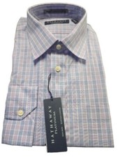 Hathaway Platinum Men's Egyptian Cotton Non-Iron Dress Shirt Multicolor