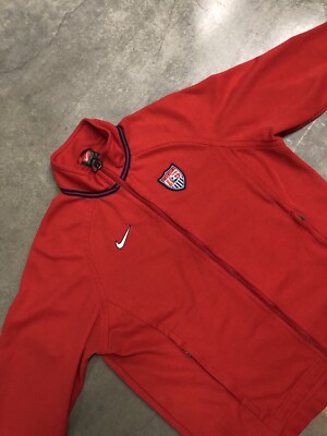 Vintage Y2K Nike USMNT USA Soccer Training Warm Up Track