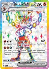 Cinderace ex 157/142 Sv07: Stellar Crown Holo for sale Cinderace ex 157/142 Sv07: Stellar Crown Holo for sale