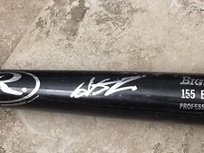 AUSTIN ROMINE AUTOGRAPHED BAT