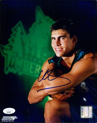 Wally Szczerbiak Minnesota Timberwolves Signed 8x10 Glossy Photo