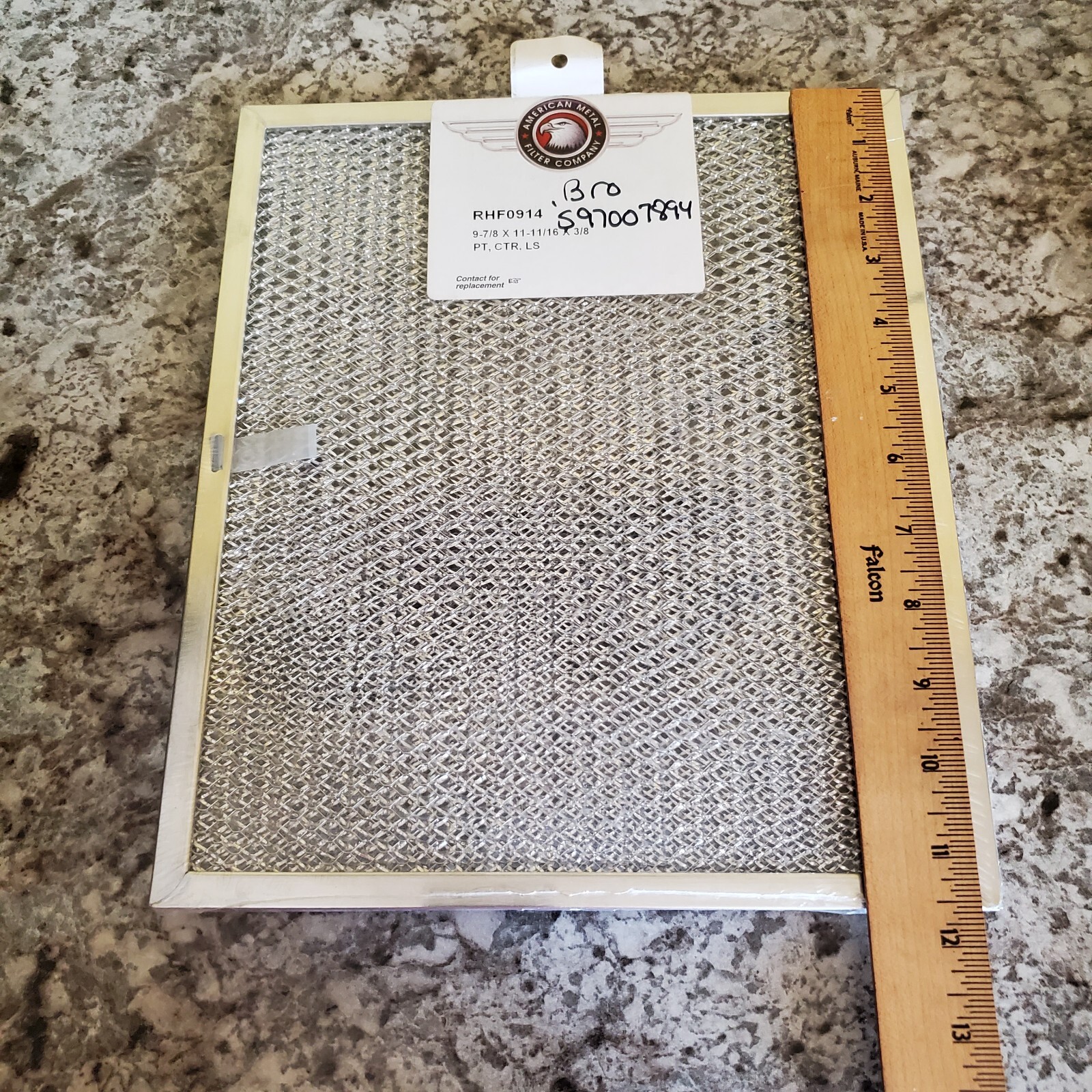 Compatible Broan Nutone RHF0914 Range Hood Mesh Grease Filter