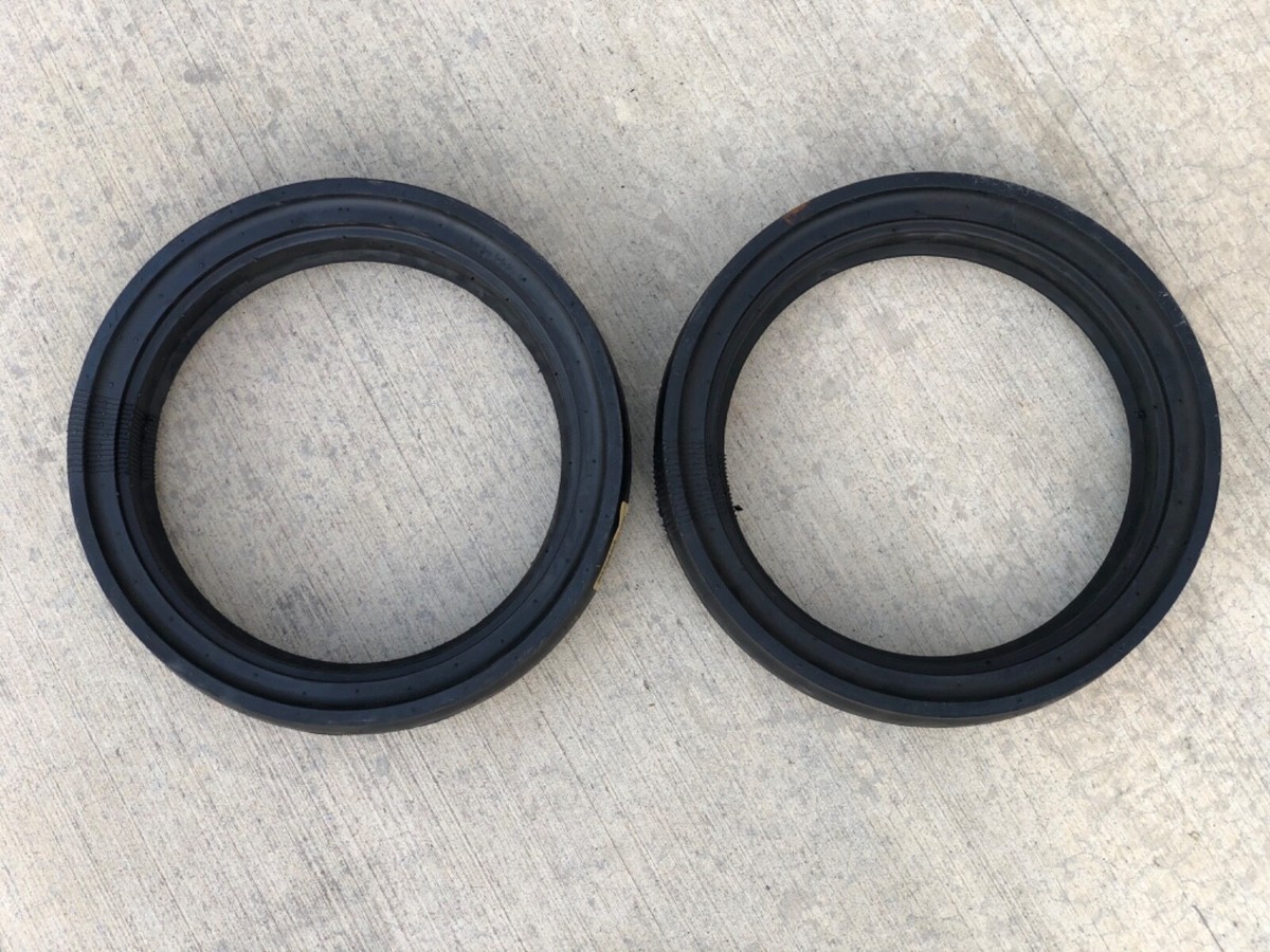 2 NEW GENUINE OEM JOHN DEERE 750 1560 1590+ GAUGE WHEEL 3x16