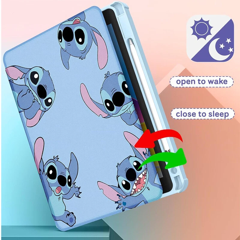 Angel Stitch 360 Rotation Stand Cover Case For iPad7/8/9/10th Gen Air3 10.2 10.9 - Image 3 of 4