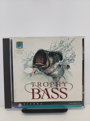 SIERRA Trophy Bass Sports Fishing (PC, 1995) Game Complete w/ Manual ...