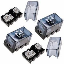 NVX XFMMINI Impact-resistant Modular Linkable Mini-ANL Fuse Block 4 Pack